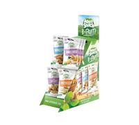 Aperisnack B-Fruit AP07.001.09 - Espositore da 80 snack, espositore da Banco di Frutta Secca 100% Naturale B-Fruit - Contiene 80 Bustine Monodose da 25 g
