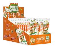 Aperisnack B-Fruit - APS02.003 - Astuccio Slot 20 Snack Monodose - Pistacchi Tostati e Salati - Frutta Secca 100% Naturale - 20 monoporzioni x 25 g - Formato ideale per casa e rivendita.