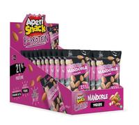 Aperisnack B-Protein - APS04.002 - Astuccio 18 Snack Monodose - Mandorle Tostate, senza sale - Frutta secca 100% Naturale - 18 monoporzioni x 25 g - casa e rivendita