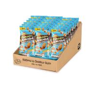 Aperisnack® B-Sweet- AP13.042.02 Box 40 snack - Mandorle al Caramello Salato Pralinate con Zucchero, Monoporzioni da 25g x 40 pezzi