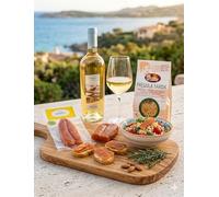 Aperitivo Costa Smeralda: Box Gourmet Bottarga, Fregula e Vino Karmis