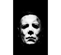 Aperiy The Sign of Horror Michael Myers' Horrible Face Poster Cucina Decor Targa in latta New Farmhouse Home Wall Decor Cartello in metallo (17,9 x 23,8 cm)