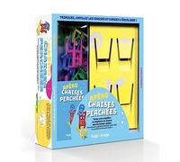 Apéro Chaises perchées: Coffret avec 4 verres à shots, 18 chaises et 1 livre de recettes
