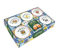 Apéro Dolce Vita: Coffret avec 5 bols en céramique