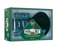 Apéro golf, Tentez un hole in one et trinquez !: Coffret avec 1 green, 2 clubs de gilf, 2 billes, 6 verres, 1 drapeau et 1 livre de recettes