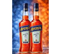 Aperol Barbieri 1 Litro x2 Bottiglie - Aperitivo Originale Italiano Spritz
