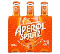 Aperol - Spritz Pronto da Bere, 3 x 20 cl, 9% Vol | L'aperitivo pronto da bere per lo Spritz dell'ultimo minuto, buono proprio come al bar