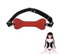 Aperta Bavaglio Muso Maschera Palla/O Ring/Tappo for Pene/Gancio for Naso/Bonda Bondage Imbracatura for la Testa in Pelle SM Fissazione Orale Giocattolo del Sesso Orale