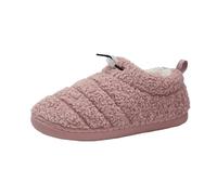 Aperto Scarpe Donna 42 Paia Uomini Donne Slip On Peloso Piatto Casa Inverno Punta Rotonda Tenere Caldo Solido Pantofole Scarpe Sexy Donna Scarpe Con Tacco, Colore: rosa., 43 EU