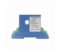 Apertura 12mm Split Core Hall AC 10A 20A 30A 50A 100A 150A Ingresso 0-5V 4-20mA Convertitore di segnale analogico DC24V(Ac 0150a,420mA)