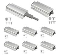 Apertura a Pressione per Cassetti, 8 Pezzi Push Pull per Ante Pesante, Apertura a Pressione Ante Chiusura, Push to Open per Ante Incasso Credenza Armadio Cucina