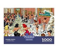 Apertura della Galleria d'Arte di Firenze Puzzle in Legno Impermeabile DIY Puzzles Da 1000 Pezzi Per Adulti Sfidanti E Rompicapo Giochi Educativi
