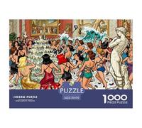 Apertura della Galleria d'Arte di Firenze Puzzle in Legno Impermeabile Puzzles Da 1000 Pezzi Regali Per Adulti Divertenti Per Decorazioni Domestiche
