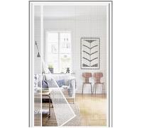 Apertura Laterale Zanzariera Magnetica per Porte 95x110CM Fibra di vetro,Reversibile Sinistro Destro Zanzariera Magnetica per Porte Finestra，Facile da Installare，Resistente agli strappi