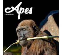Apes Calendar 2027: Primates and Forest Wildlife