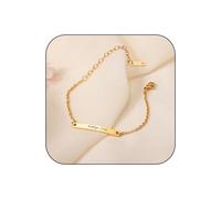 Apeso Braccialetti personalizzati con nome per donna, regali personalizzati per la mamma, la moglie, il compleanno, l'anniversario di matrimonio, regali di Natale (Bar)