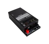 Apevia ITX-PFC400W Mini ITX/Flex ATX / 1U 400W Alimentatore completamente modulare, PFC attivo a gamma completa 90-264V, CA per sistema POS AIO Desktop Gaming Server Fattore di forma piccolo