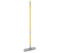 Apex Frettazzo Gommato con Manico Allungabile da 80 a 136 cm - Spazzolone con Paracolpi, Setole Extra-Resistenti, Adatto a Tutti i Panni Pavimento