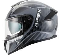Apex FT300 New York, casco integrale S female Grigio/Nero/Bianco