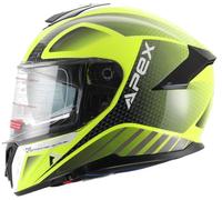 APEX FT300 New York Casco, nero-giallo, taglia M per maschi
