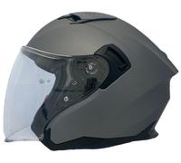 APEX JI200 Casco Jet, argento, taglia L