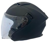 APEX JI200 Casco Jet, nero, taglia L