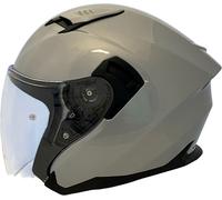 APEX JI200 Casco Jet, argento, taglia M