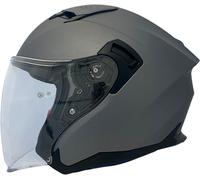APEX JI200 Casco Jet, argento, taglia M