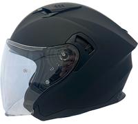 Apex JI200 Solid, casco aperto M female Nero Opaco