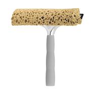 Apex Lavavetri con Spugna Extra-Resistente, Gomma e Struttura in Metallo - Impugnatura Ergonomica - Ideale per Auto e Vetri Esterni - Attacco Universale per Manici