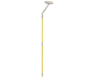 Apex Lavavetri Professionale con Testa Snodabile e Manico Allungabile in Metallo da 105 a 160 cm - Spugna + Gomma - Pulizia Vetri Senza Aloni