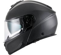 Apex MC500 Carbon Solid, casco flip up L female Nero Opaco