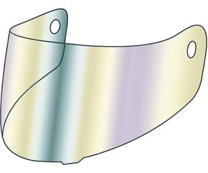 APEX MC500 Visiera, argento