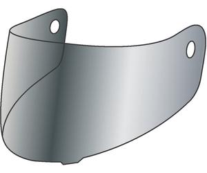 APEX MI100 Visiera, argento