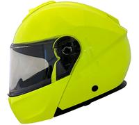 Apex MT300 Solid, casco flip up XXL female Giallo Fluo