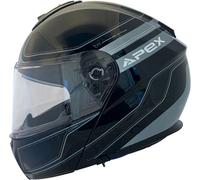Apex MT300 Sydney, casco flip up XXL female Nero/Grigio