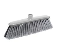 Apex Scopa per Interni con Doppie Setole - Setole Nere Attira-Polvere e Grigie Anti-Sporco, Gomma Paracolpi, Ideale per Superfici Delicate, 35x6x12 cm