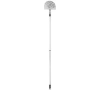 Apex Scovolo a Palla per Ragnatele con Testa Sferica e Manico Cromato Allungabile, Pulizia Efficace per Pareti e Soffitti - da 95 a 150 cm