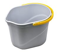 Apex Secchio da 12 Litri - Con Manico Ergonomico e Bocchetta di Svuotamento - Resistente, Pratico e Compatto - Ideale per Uso Domestico e Professionale