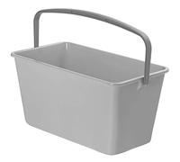 Apex Secchio Rettangolare 15 Litri - Extra Lungo per Attrezzi fino a 40 cm, Plastica di Alta Qualità, 44 x 26 x 22 cm