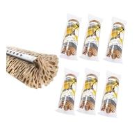 Apex Set 6 pezzi Ricambio Spugna 25 cm per Lavapavimenti Squizzo - Alta Assorbenza e Lunga Durata, Ideale per Tutti i Tipi di Pavimento