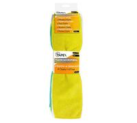 Apex Set 8 Panni in Microfibra Universali per la Pulizia - Multiuso, Lavabili, Super Assorbenti, Colori Assortiti 30x35 cm