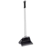 Apex Set Alzaimmondizia Ribaltabile con Piedino Posteriore Ferma-Paletta, Scopa e Solidi Manici in Metallo Cromato, Duck Più