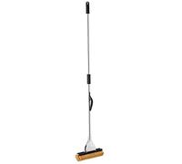 Apex Sistema Lavapavimenti con Spugna e Leva Strizzante - Struttura in Metallo Cromato, Spugna Sostituibile, Ideale per Tutti i Pavimenti, 25cm