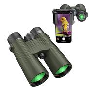 APEXEL 12X50 Binocolo con Adattatore Mobile per Adulti e Bambini, Binocolo Professionale con Visione Notturna, Impermeabile IPX7 /BAK4/FMC per Birdwatching e Attività all'Aperto