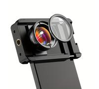 APEXEL Lente Macro HD da 100 mm con Filtro CPL, Morsetto Universale, Micro Obiettivi per iPhone, Samsung e Tutti gli Smartphone