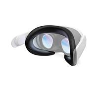 APEXINNO Copertura per viso in silicone VR per accessori originali per cuffie Quest 3, maschera per cuscino per viso VR per visore per cuffie Quest 3 (Nero)