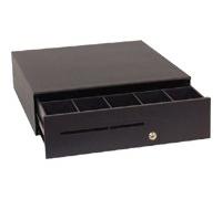 APG Cash Drawer T520-BL1616-M5 vassoio per cassa Acciaio Nero