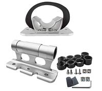 APGLSXY 2 supporti a blocco a forcella in lega a sgancio rapido per biciclette per auto Pickup-Bed biciclette Supporti per forcella a sgancio rapido
