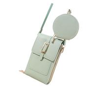 APGLSXY Borsa a tracolla leggera e trasparente a prova di graffio e resistente all'acqua, per proteggere tutti i giorni, Verde chiaro